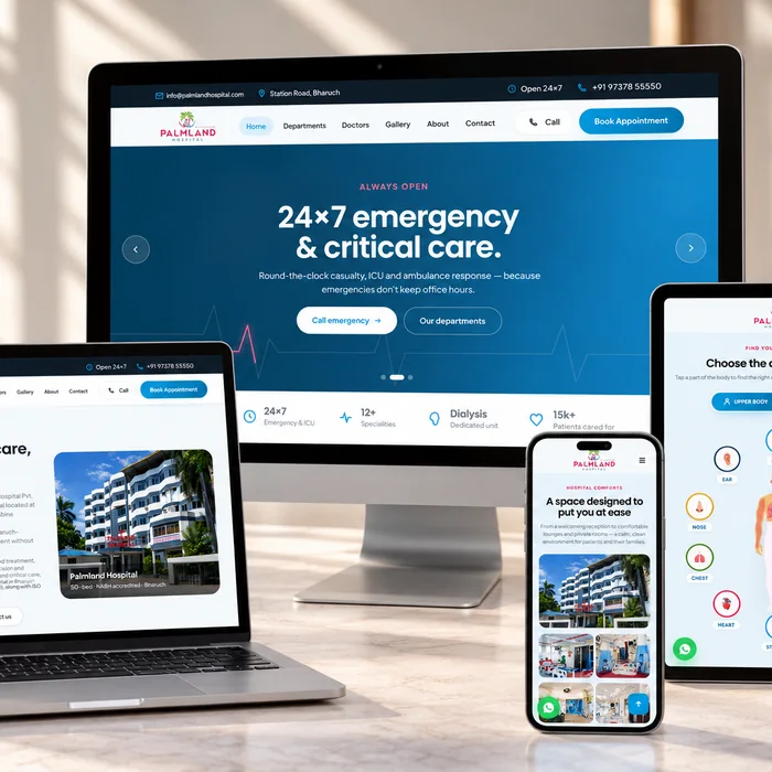 Palmland Hospital &middot; Website