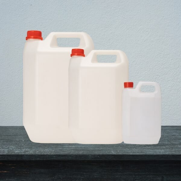 1ltr, 4.5ltr & 5ltr jerry can